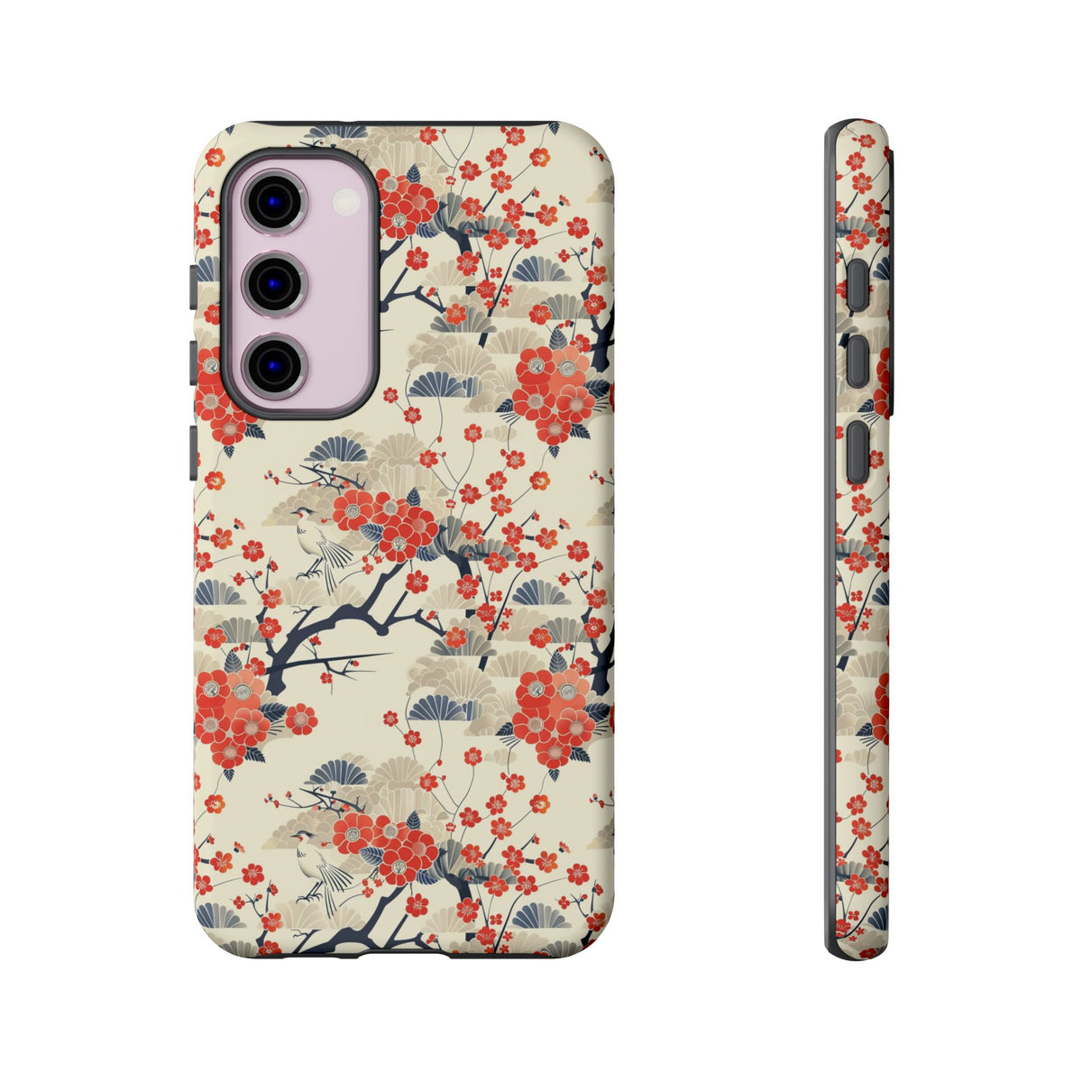 Japanese Pattern Phone Case – Elegant & Timeless Design for Your Phone 031