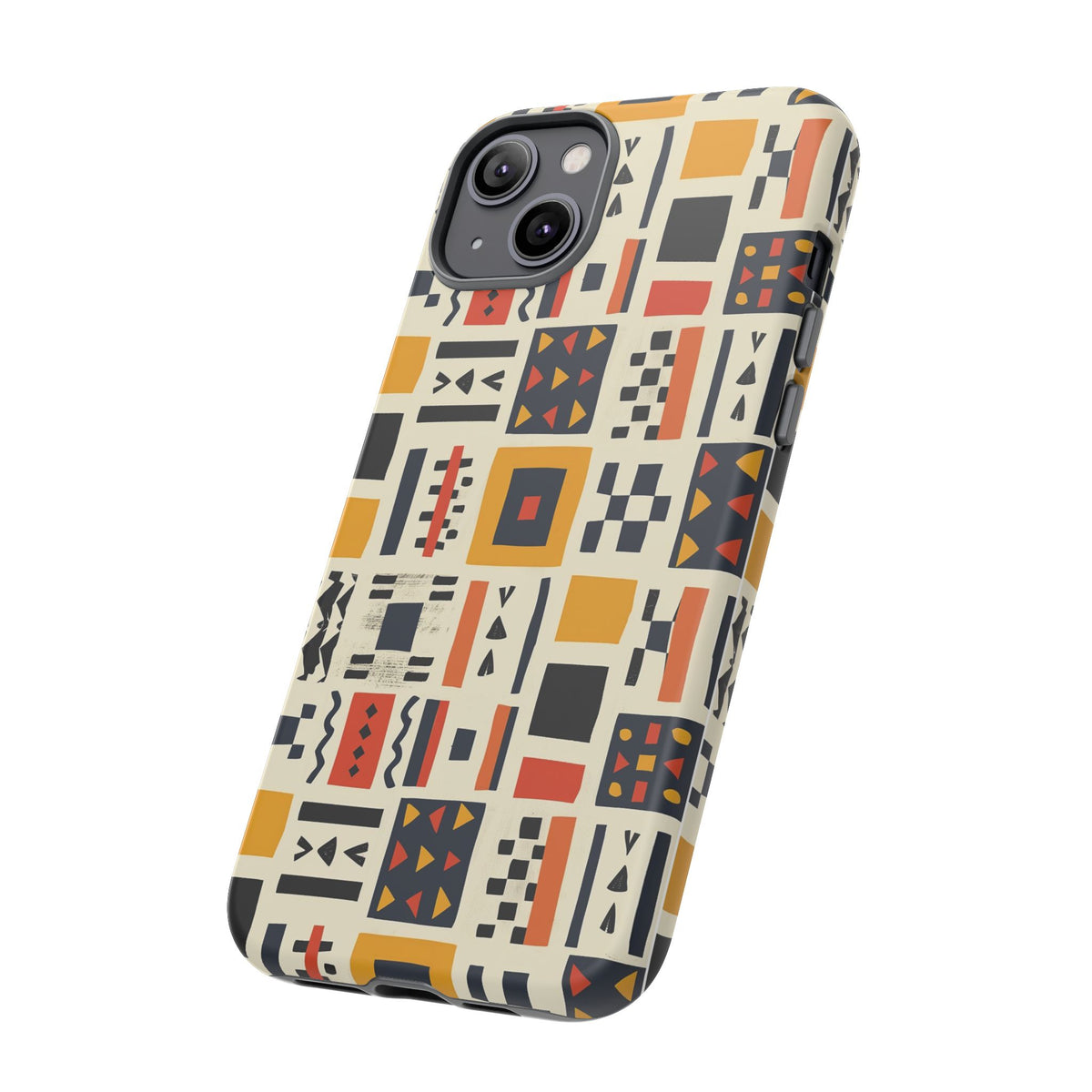 Stylish African Pattern Phone Case – Unique and Vibrant Protection 104