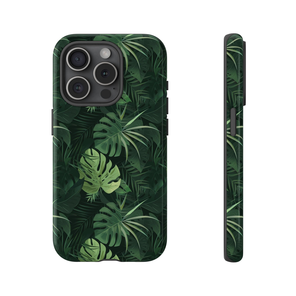 Jungle Pattern Phone Case – Exotic & Lush Design for Your Phone 335