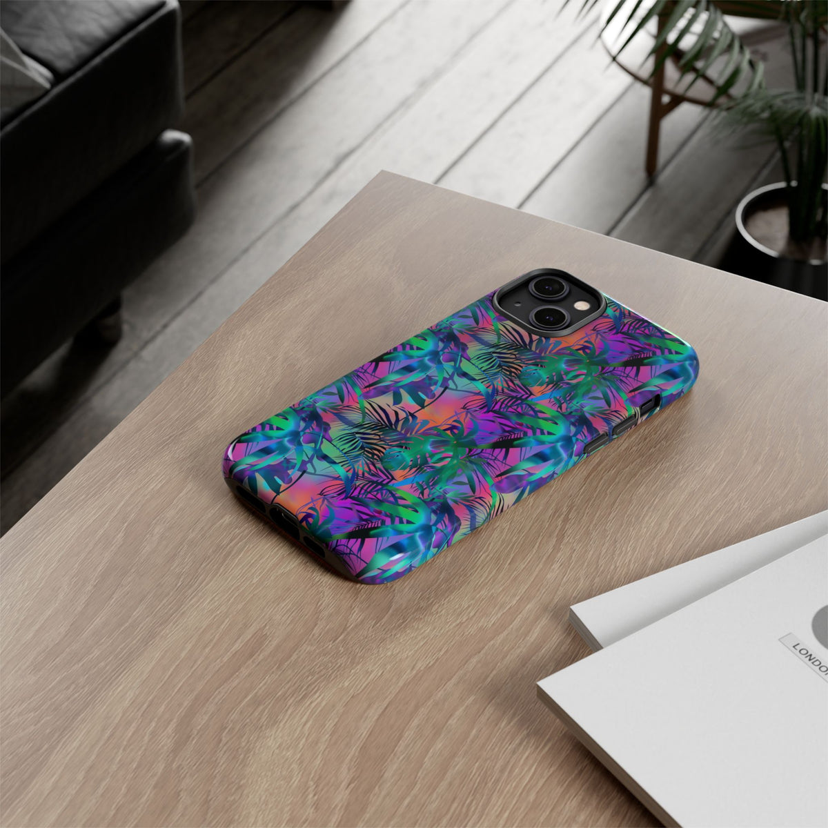 Jungle Pattern Phone Case – Exotic & Lush Design for Your Phone 325