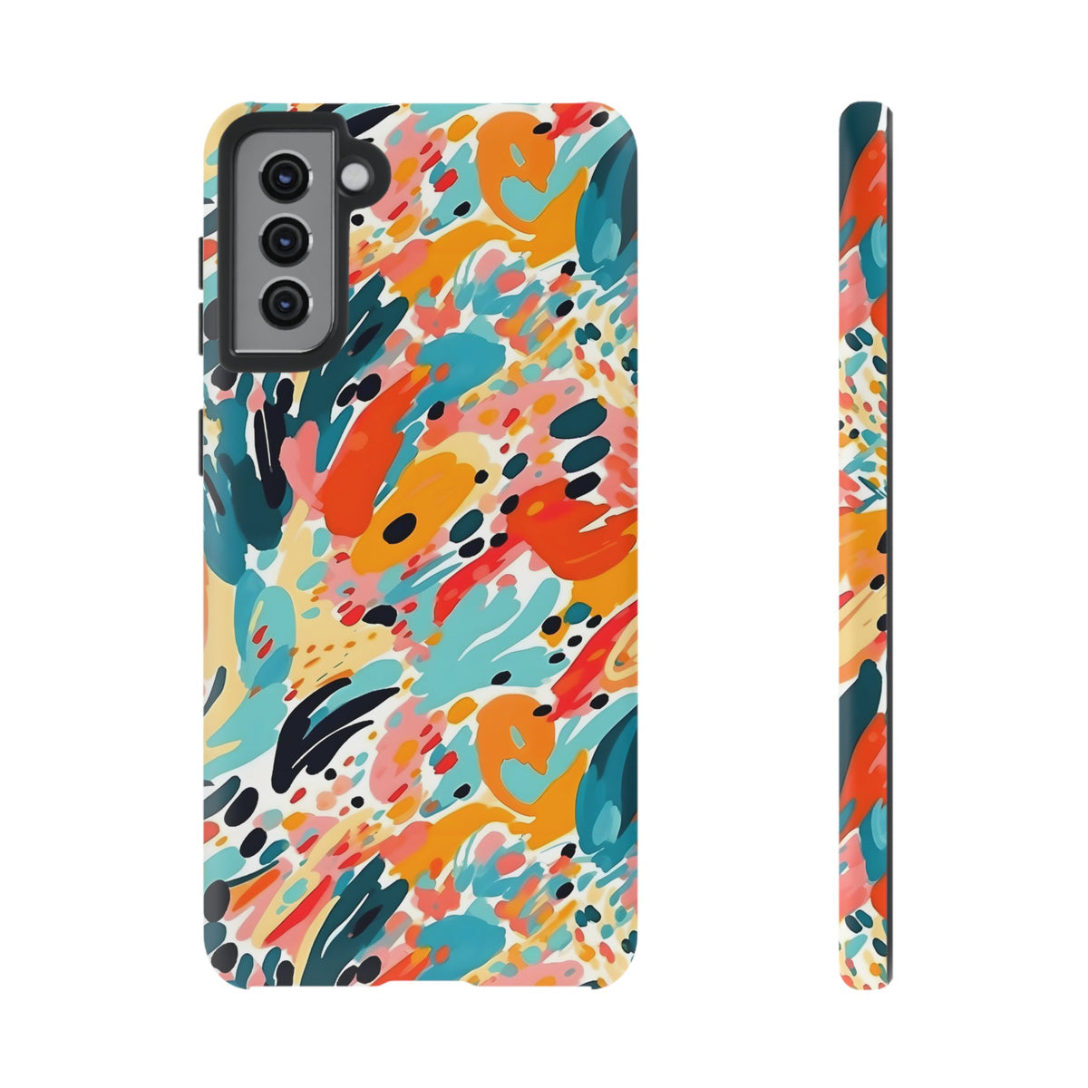 Abstract Painting Design Phone Case – Modern Art-Inspired Phone Cover 7