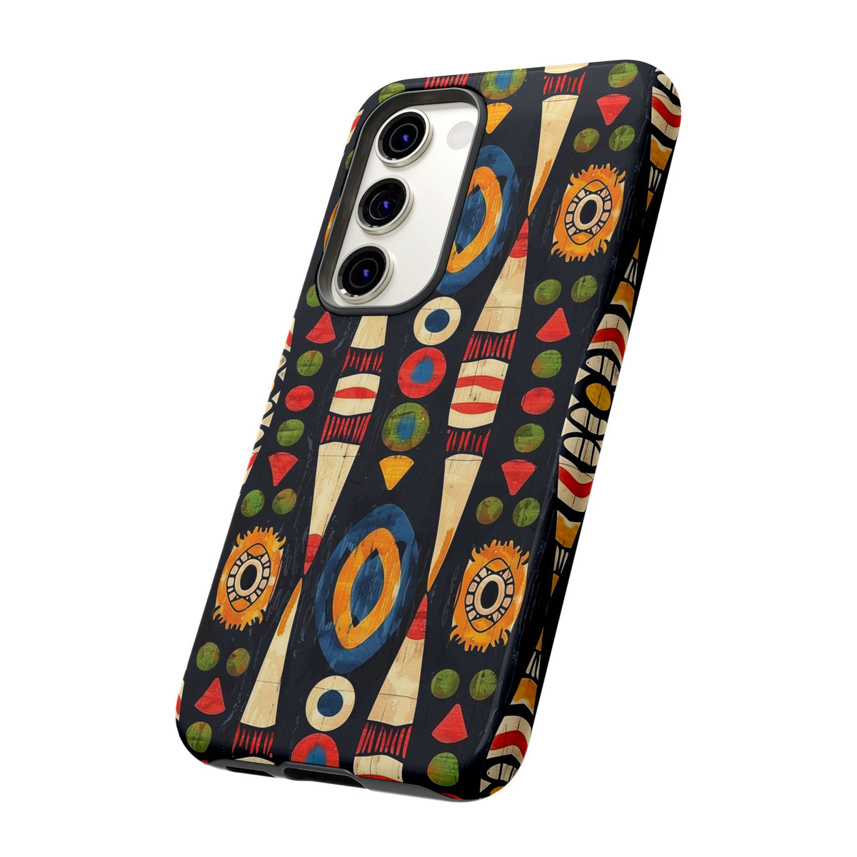 Stylish African Pattern Phone Case – Unique and Vibrant Protection 165