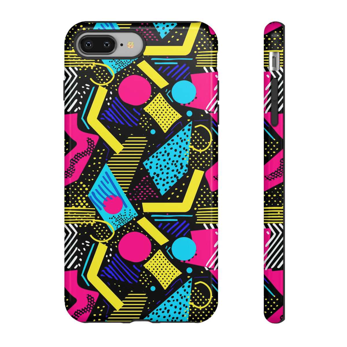 Retro 80s Seamless Phone Case – Vintage Style Meets Modern Protection 187