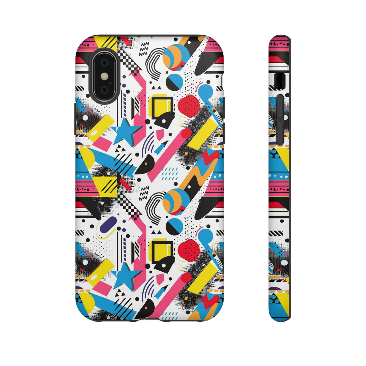 Retro 80s Seamless Phone Case – Vintage Style Meets Modern Protection 094