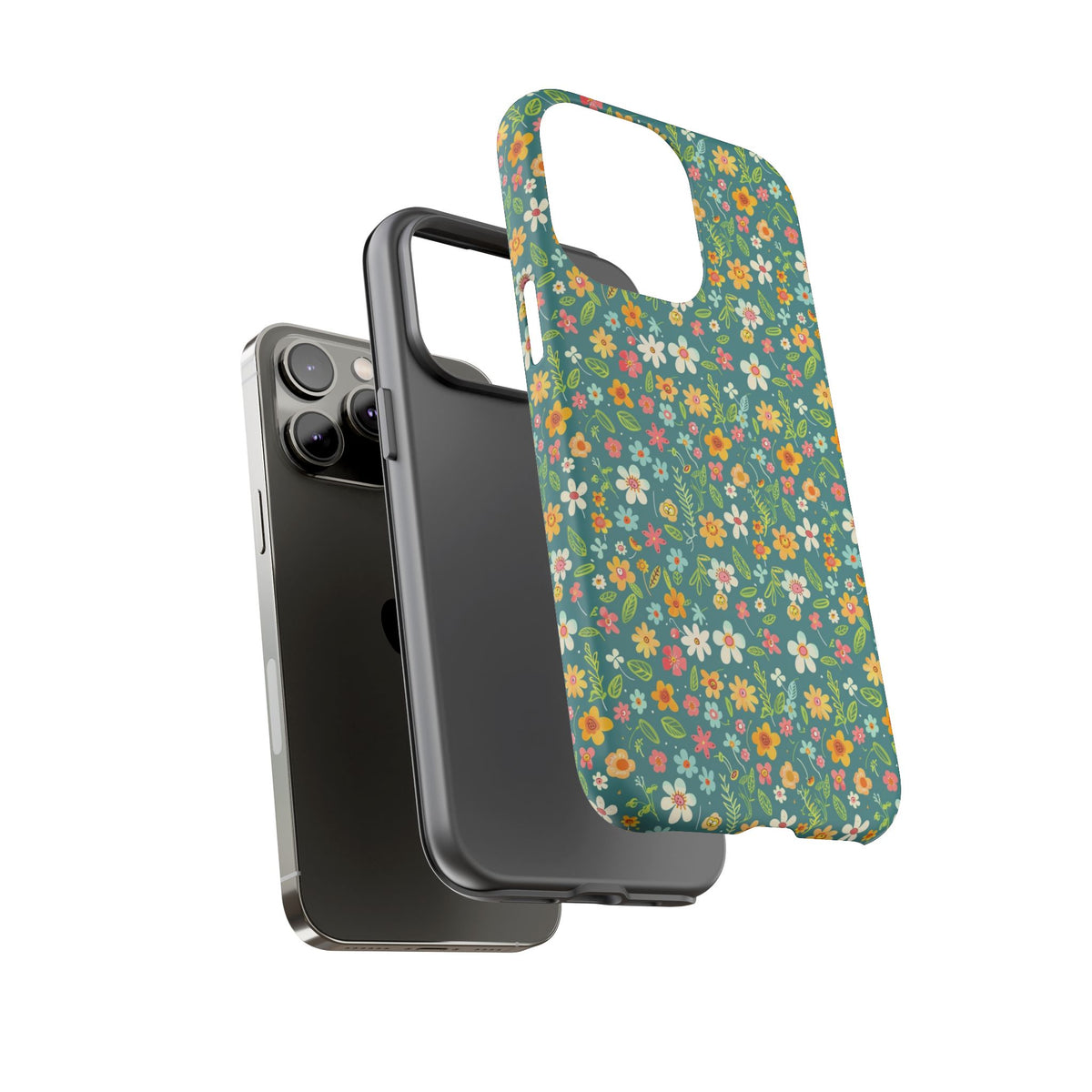 Spring Pattern Phone Case – Fresh & Vibrant Design for Your Phone 416