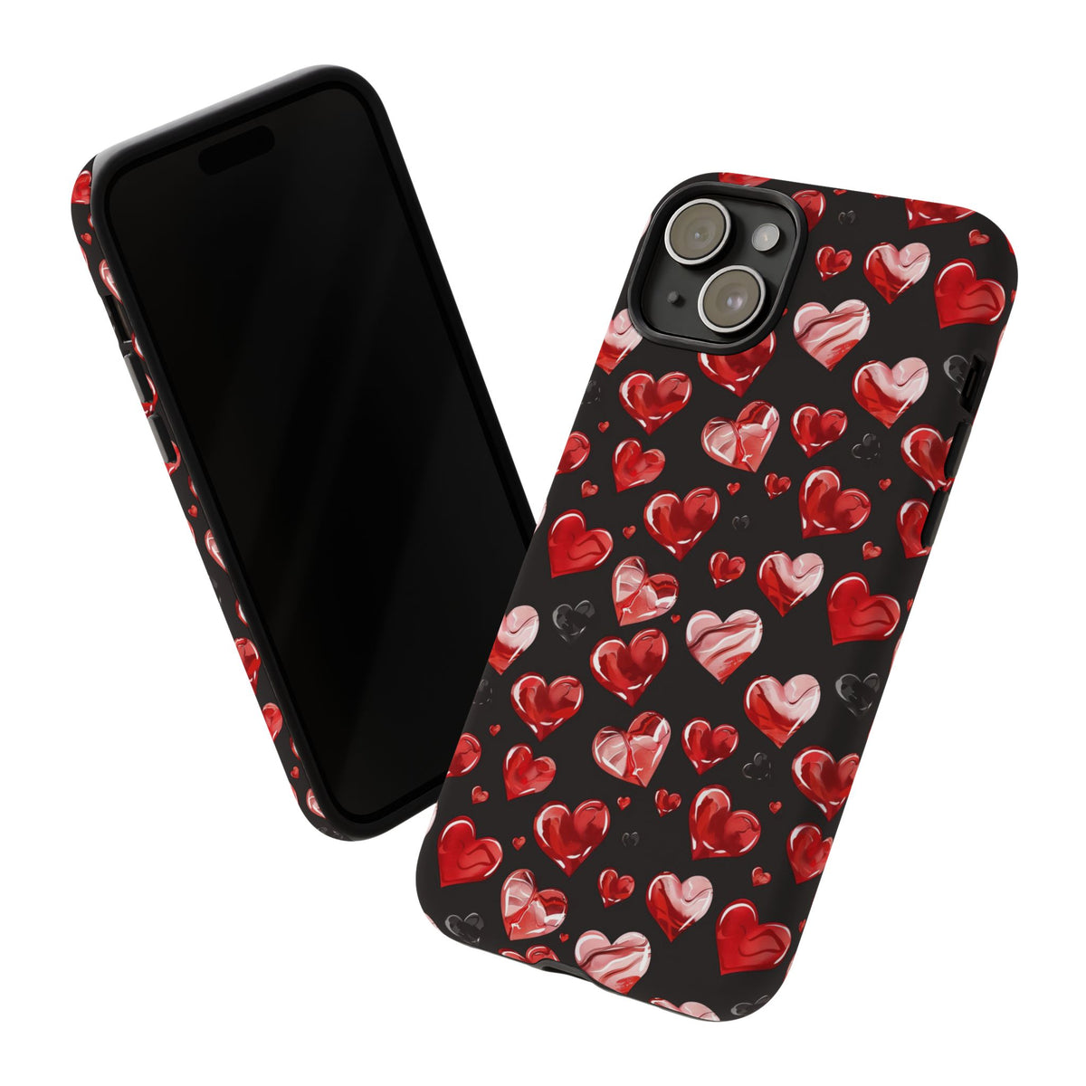 Heart Pattern Phone Case – Stylish & Loving Design for Your Device 365