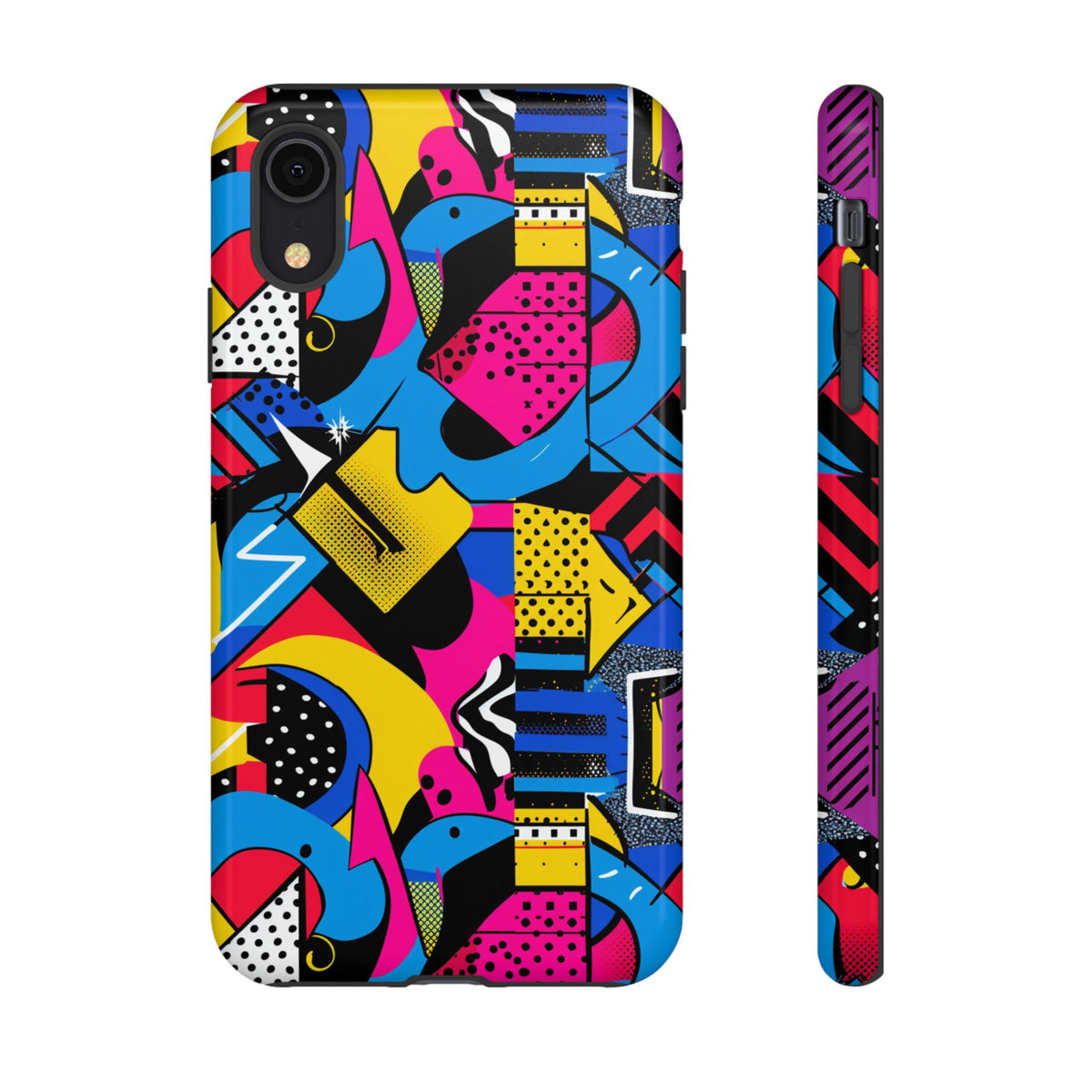 Retro 80s Seamless Phone Case – Vintage Style Meets Modern Protection