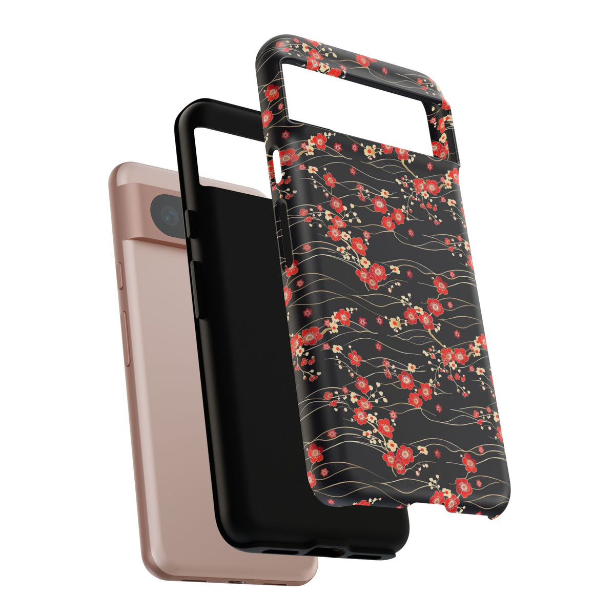 Japanese Pattern Phone Case – Elegant & Timeless Design for Your Phone 041