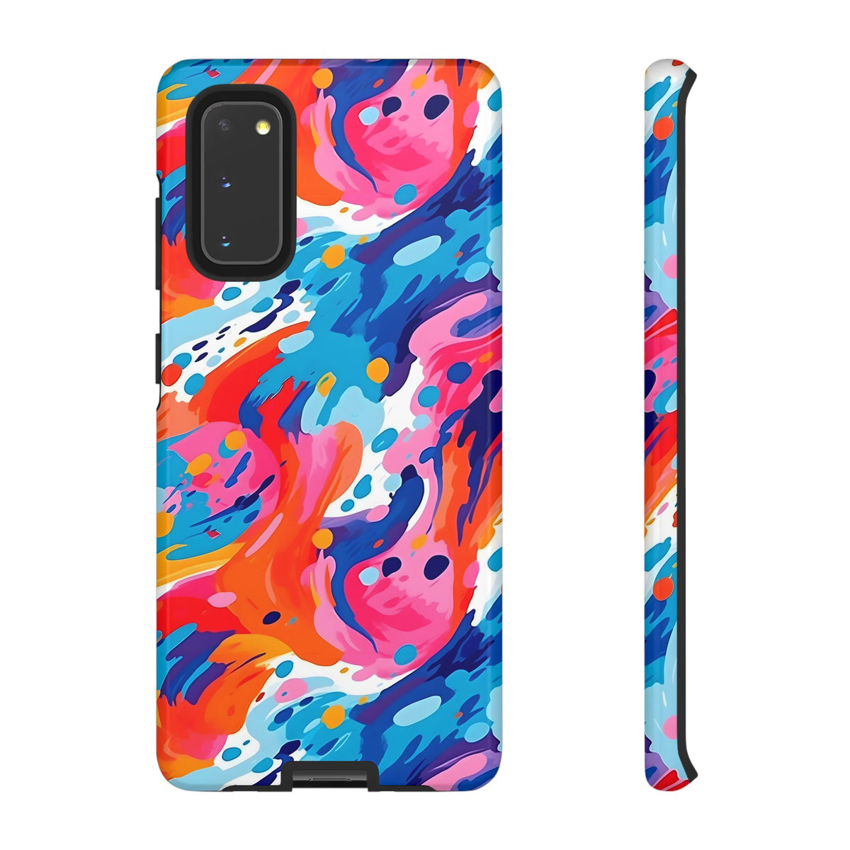 Abstract Painting Design Phone Case – Modern Art-Inspired Phone Cover 4