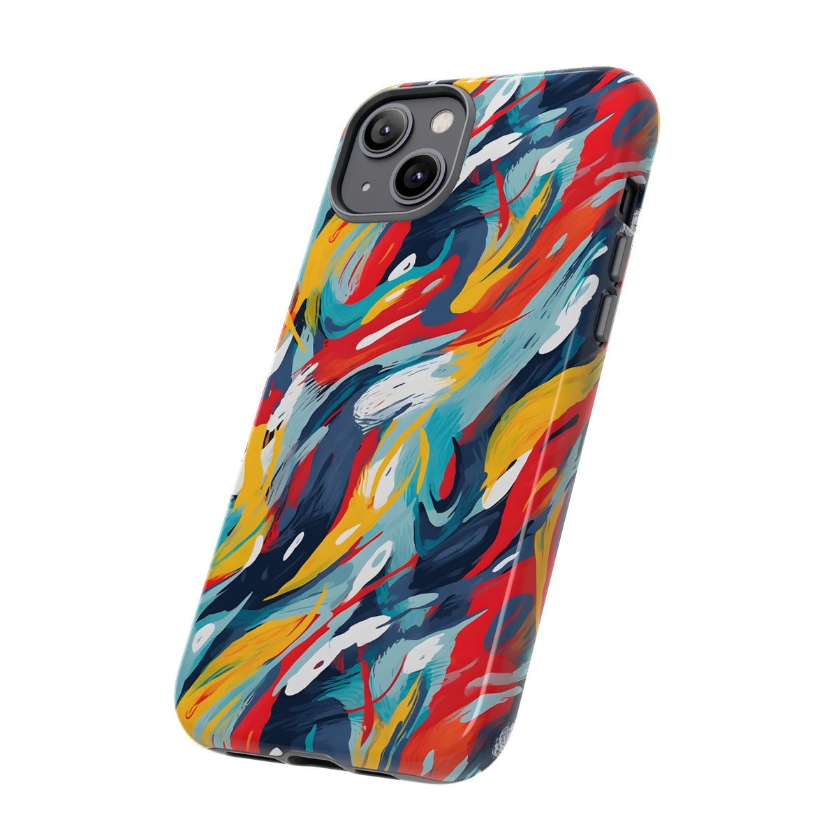 Tough CasesAbstract Painting Design Phone Case – Modern Art-Inspired Phone Cover 8