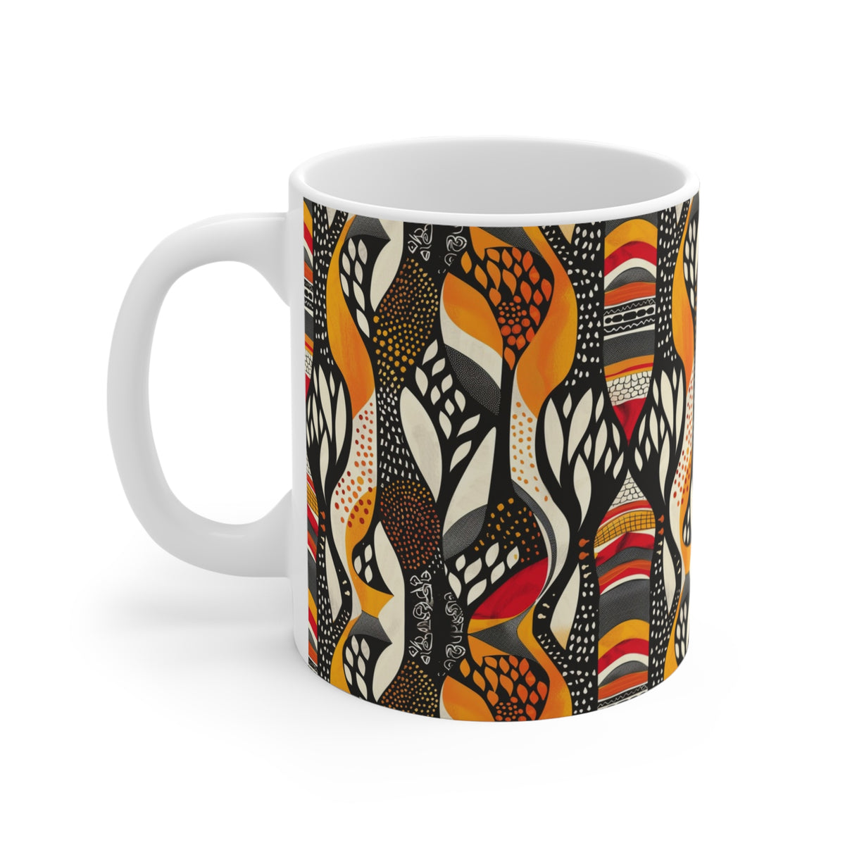 All-Over African Pattern Coffee Mug 521