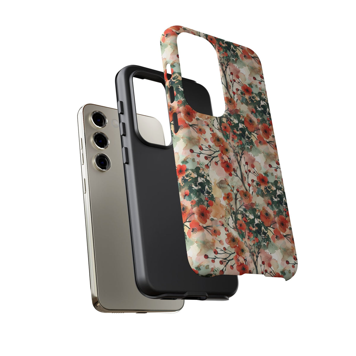 Japanese Pattern Phone Case – Elegant & Timeless Design for Your Phone 091