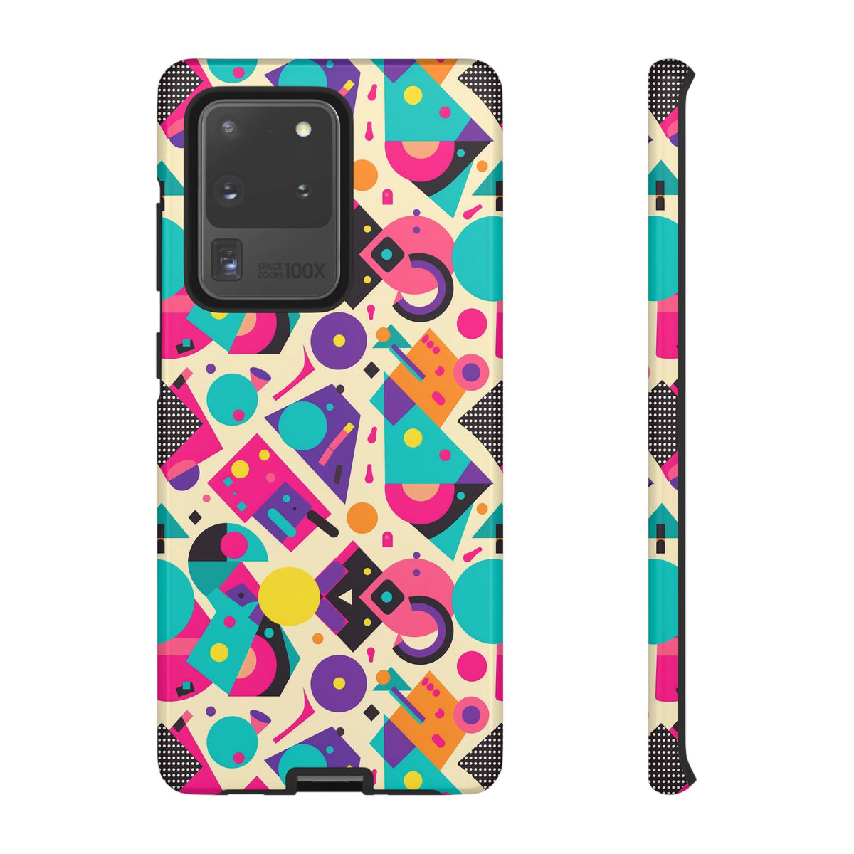 Retro 80s Seamless Phone Case – Vintage Style Meets Modern Protection 199