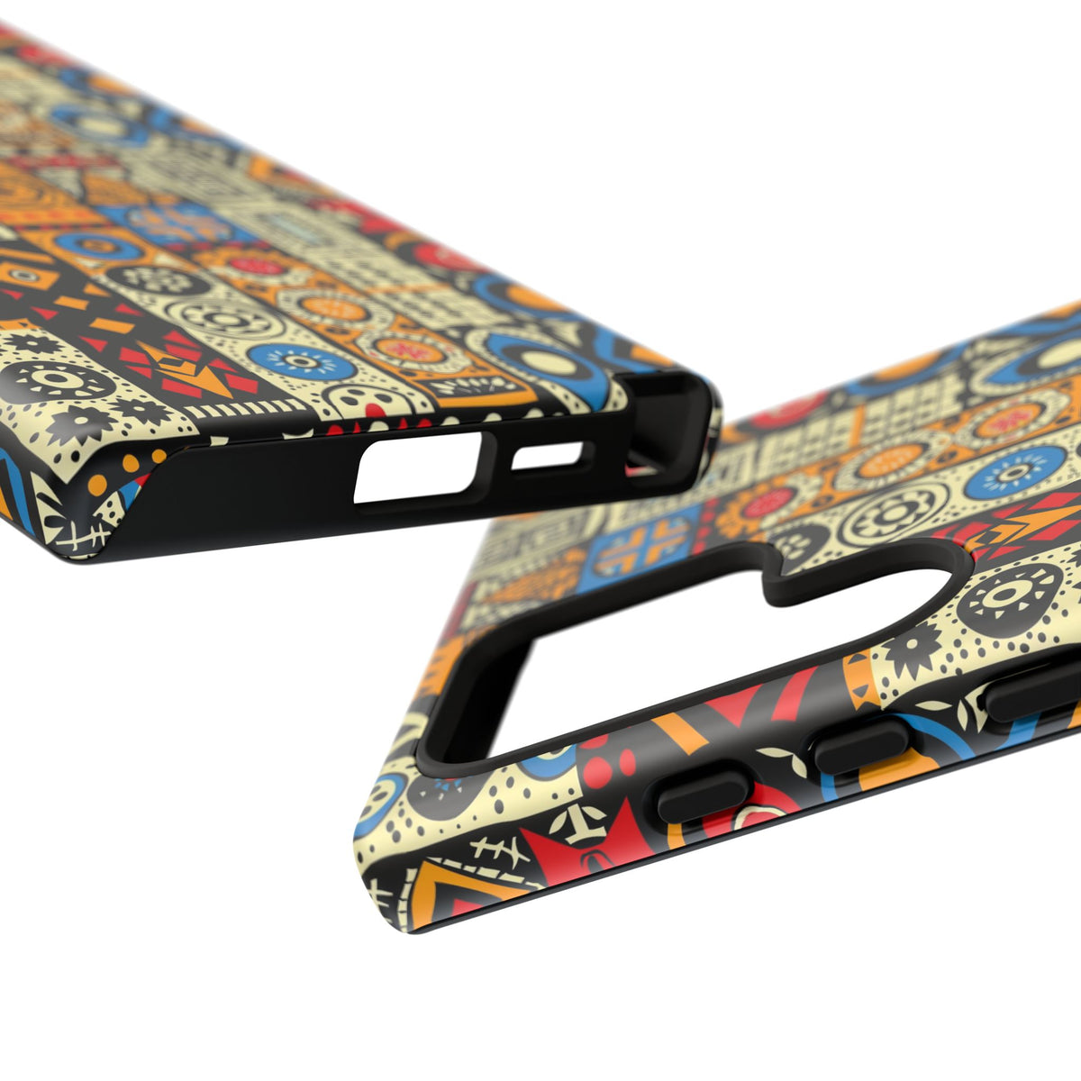 Stylish African Pattern Phone Case – Unique and Vibrant Protection 206