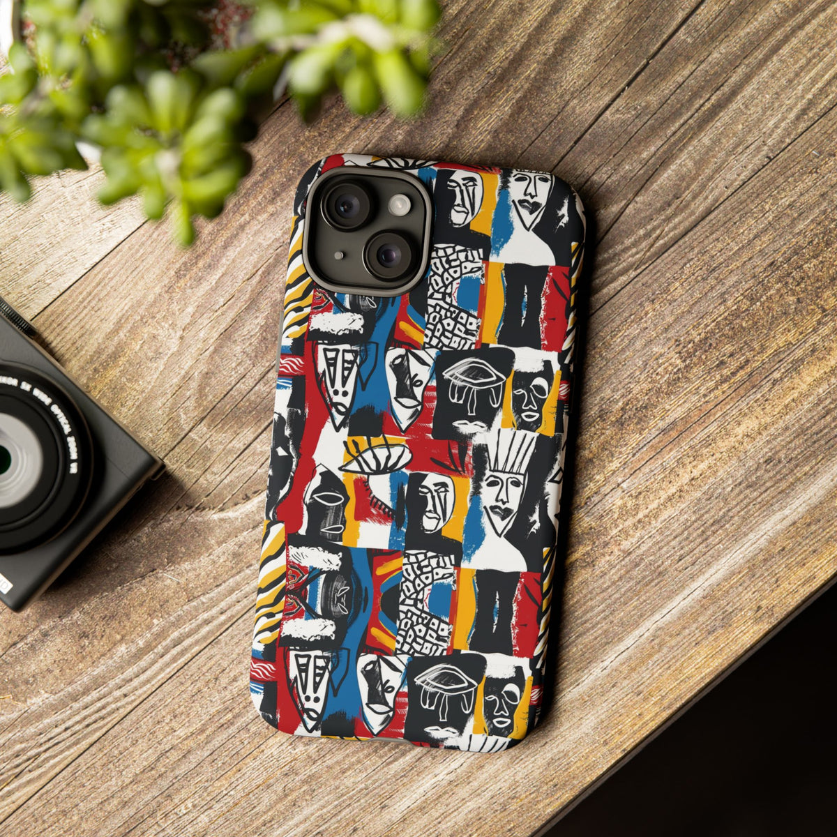 Stylish African Pattern Phone Case – Unique and Vibrant Protection 105