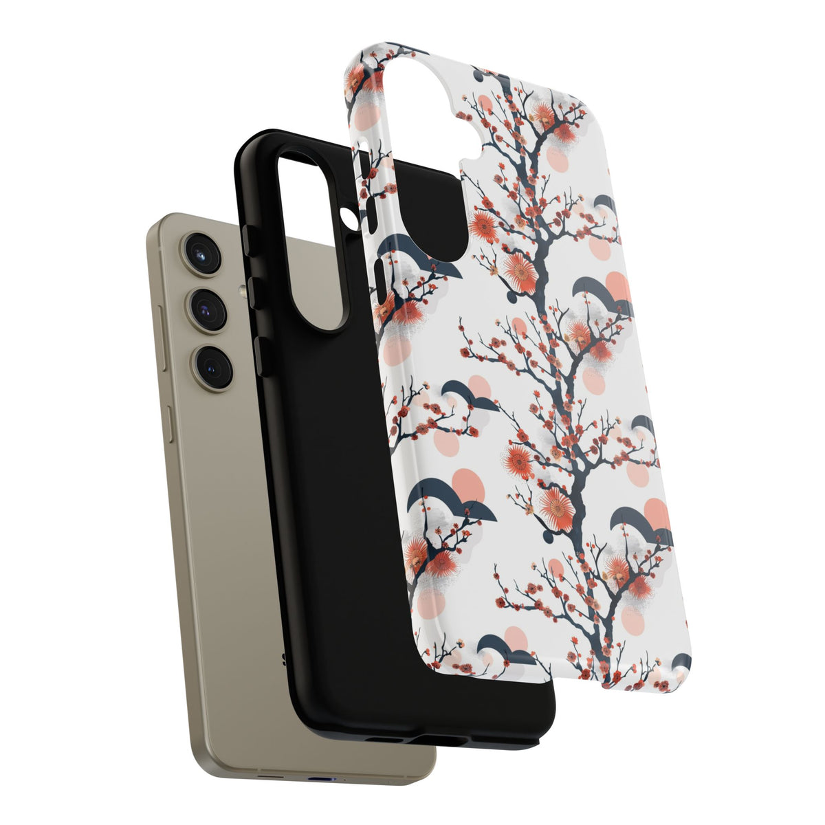 Japanese Pattern Phone Case – Elegant & Timeless Design for Your Phone 029