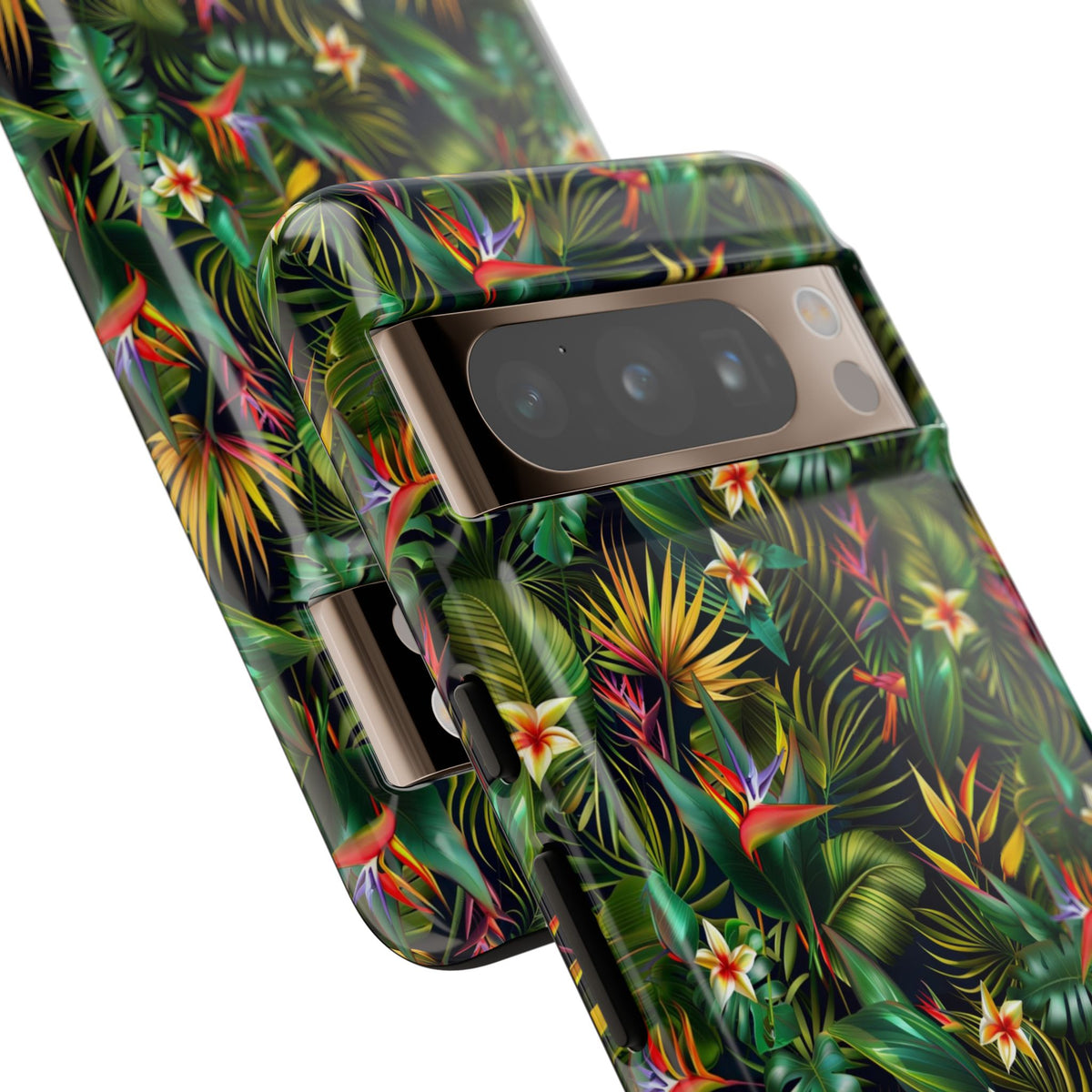 Jungle Pattern Phone Case – Exotic & Lush Design for Your Phone 348