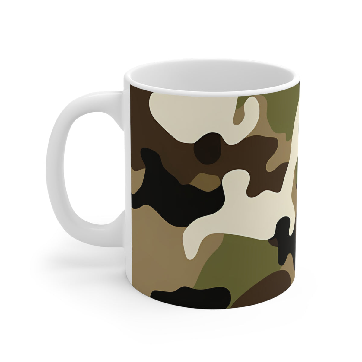 All-Over Camouflage Pattern Coffee Mug 241