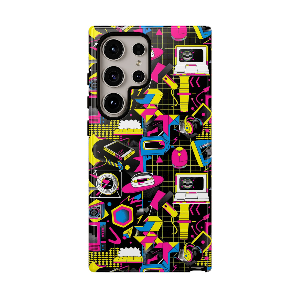 Retro 80s Seamless Phone Case – Vintage Style Meets Modern Protection 149