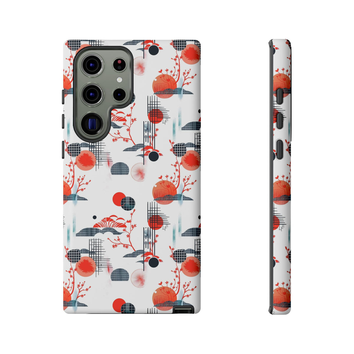 Japanese Pattern Phone Case – Elegant & Timeless Design for Your Phone 082