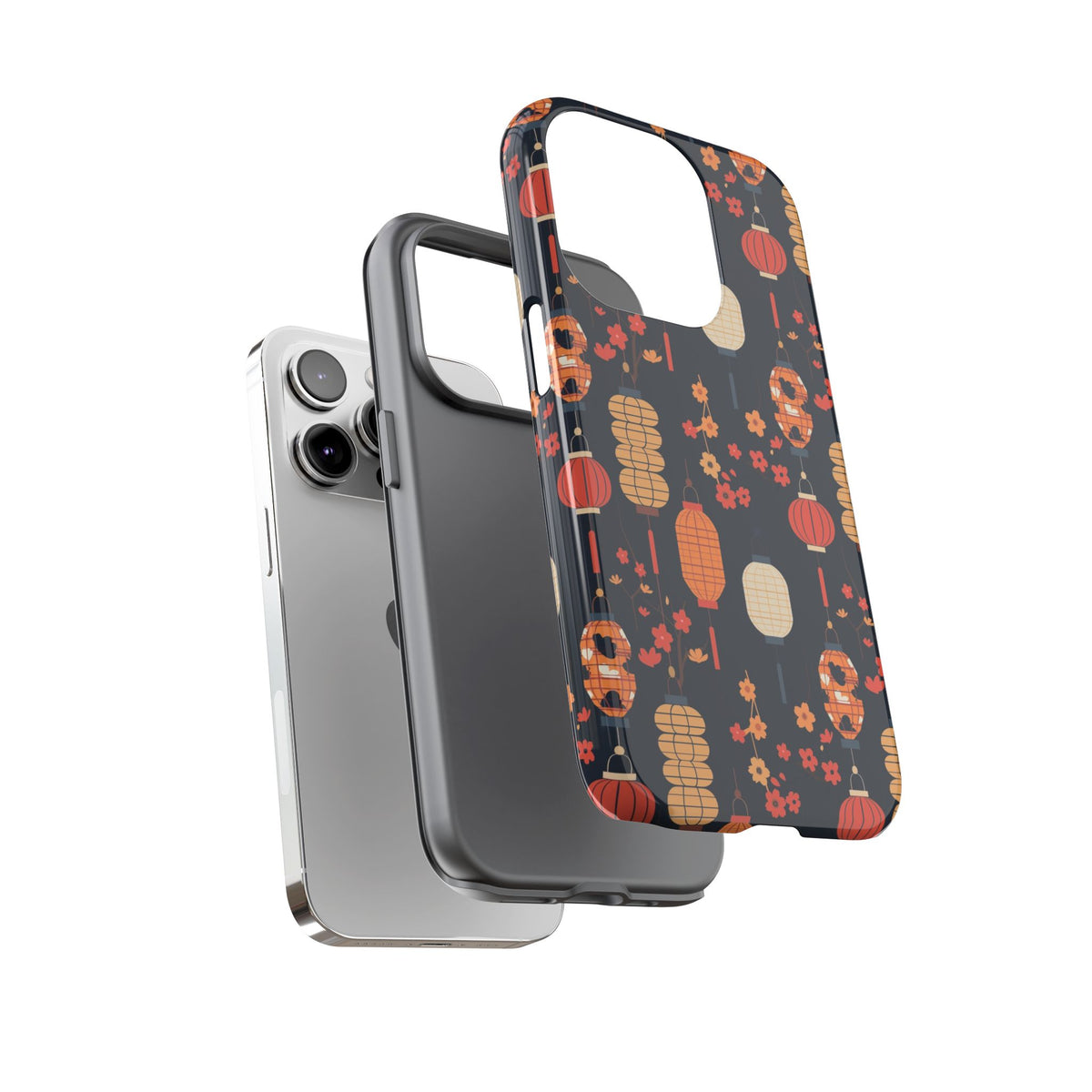 Japanese Pattern Phone Case – Elegant & Timeless Design for Your Phone 027