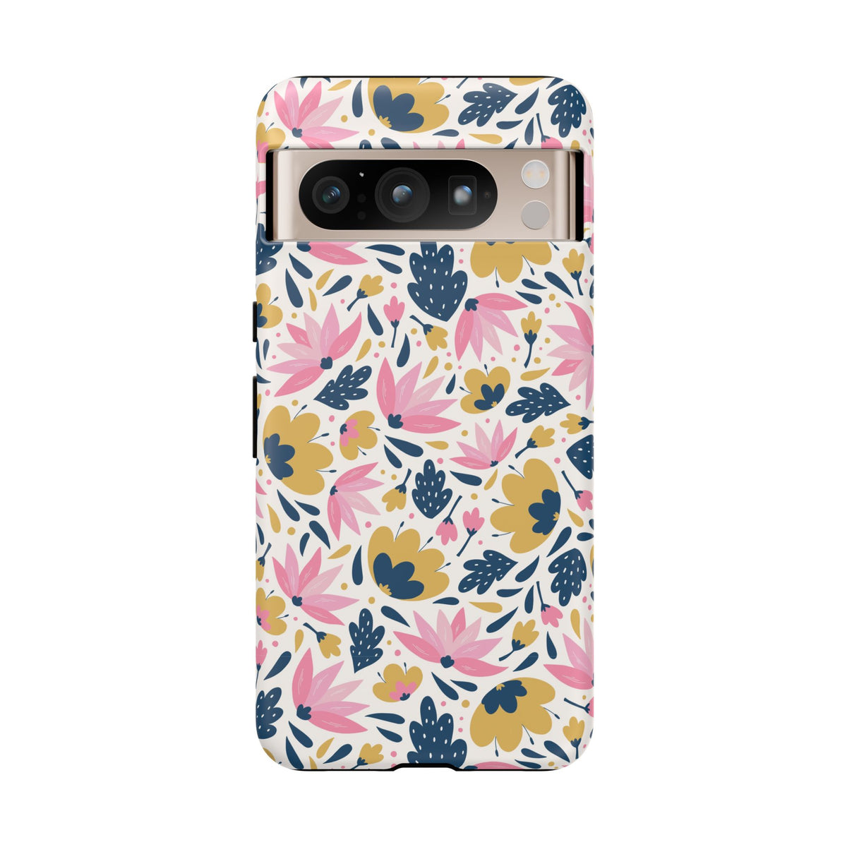 Colorful Little Flower Design Phone Case – Bright and Cheerful Floral Phone Cover 3