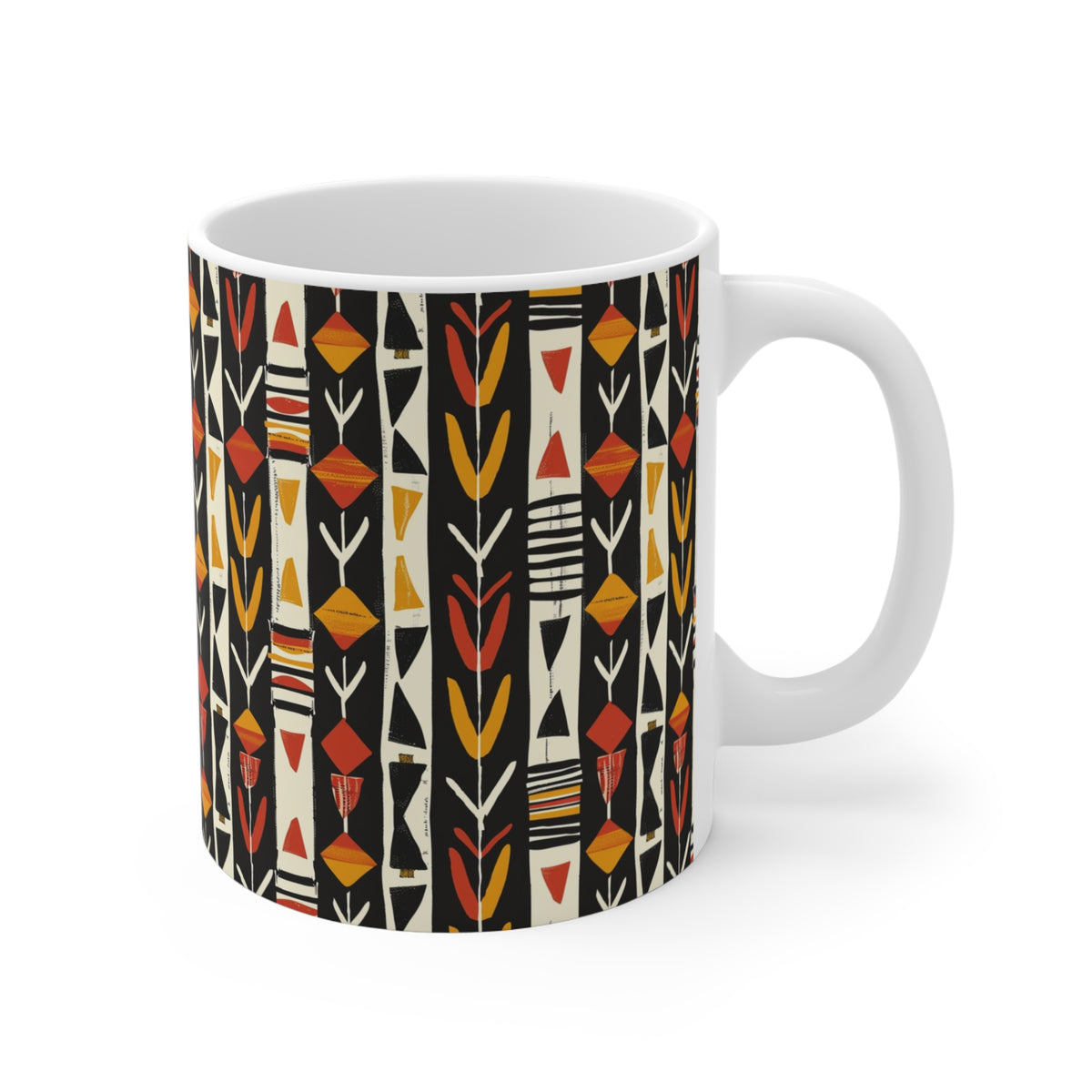 All-Over African Pattern Coffee Mug 707