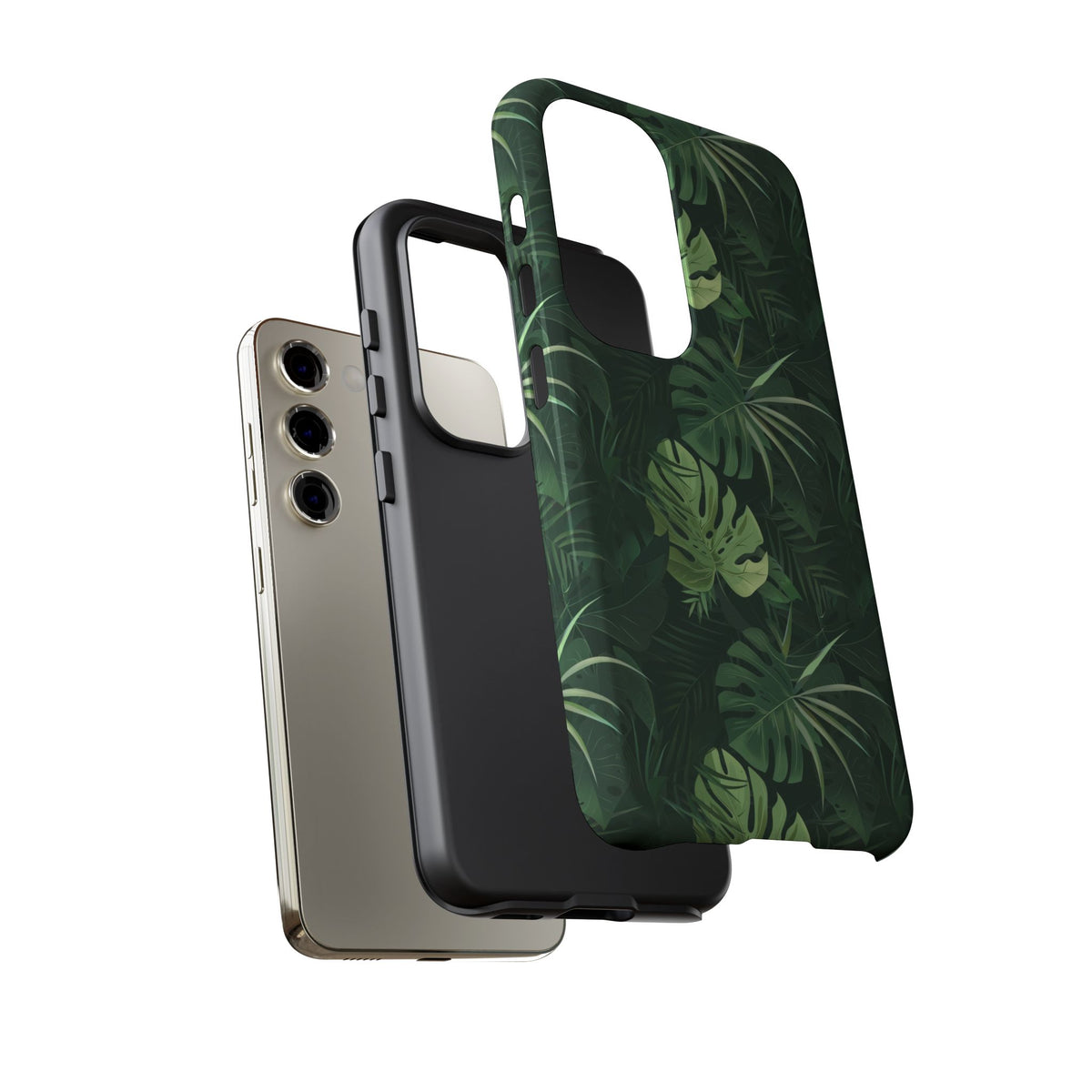 Jungle Pattern Phone Case – Exotic & Lush Design for Your Phone 335