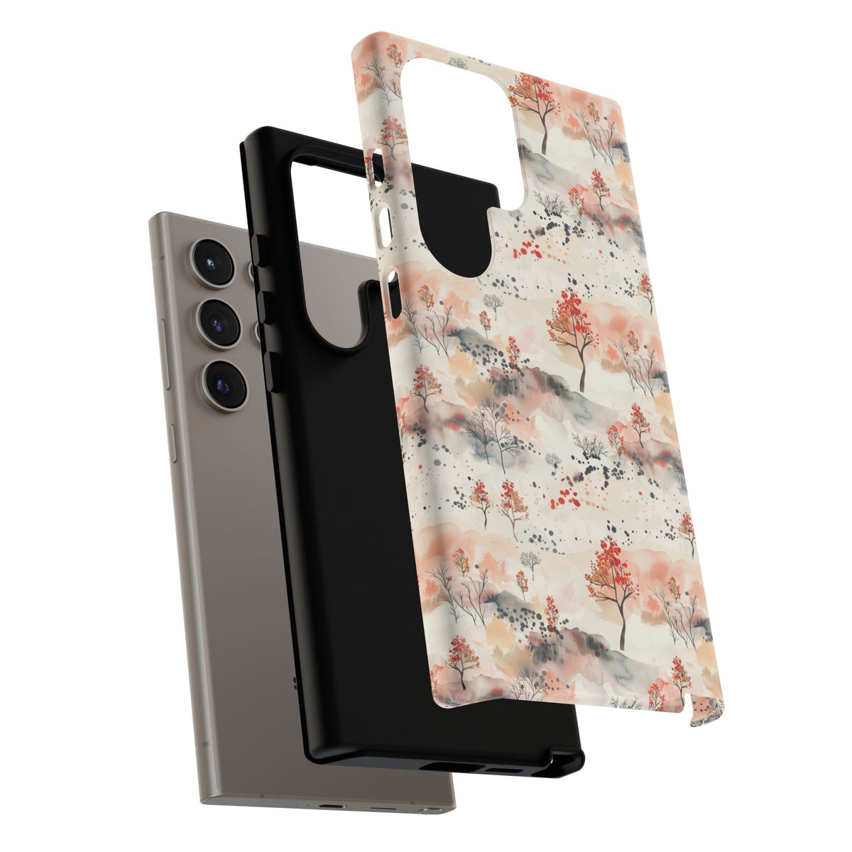 Japanese Pattern Phone Case – Elegant & Timeless Design for Your Phone 016