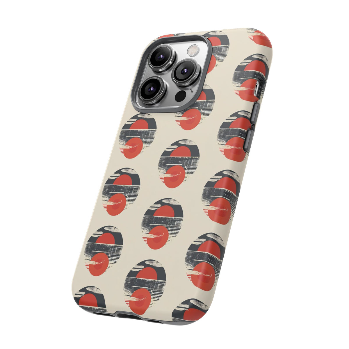 Japanese Pattern Phone Case – Elegant & Timeless Design for Your Phone 098