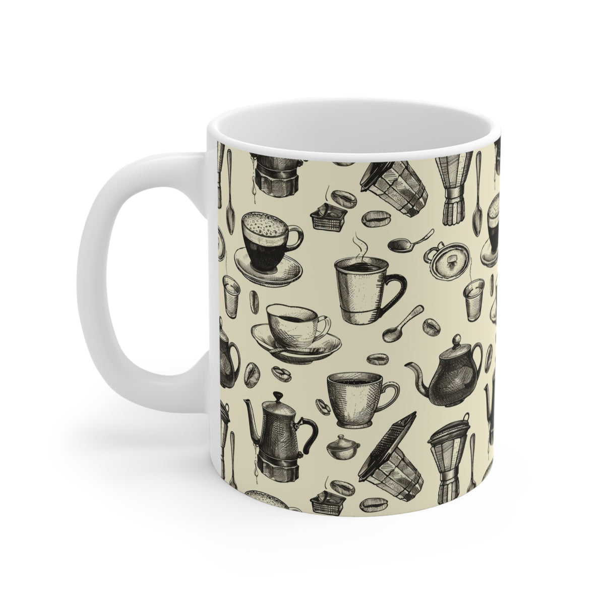 Coffee-Themed Coffee Mug - Sip in Style 163