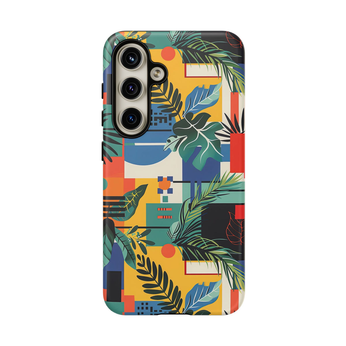 Jungle Collage Phone Case – Vibrant & Durable Nature-Inspired Protection