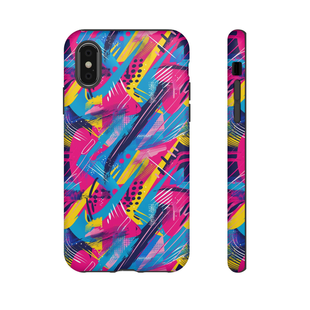 Retro 80s Seamless Phone Case – Vintage Style Meets Modern Protection 103