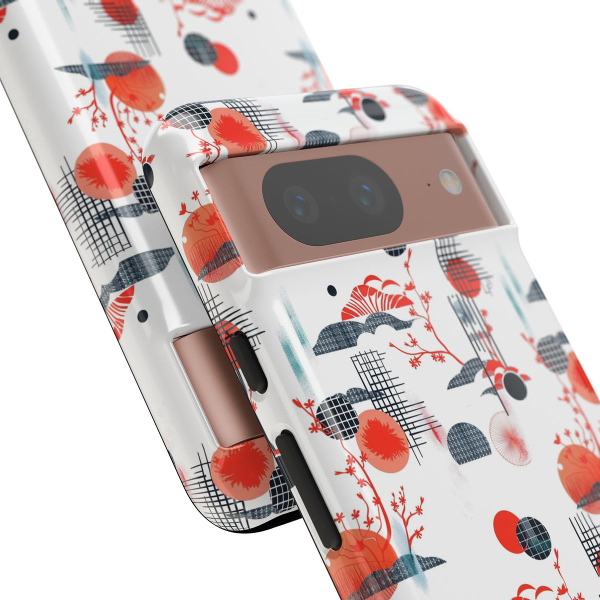 Japanese Pattern Phone Case – Elegant & Timeless Design for Your Phone 082