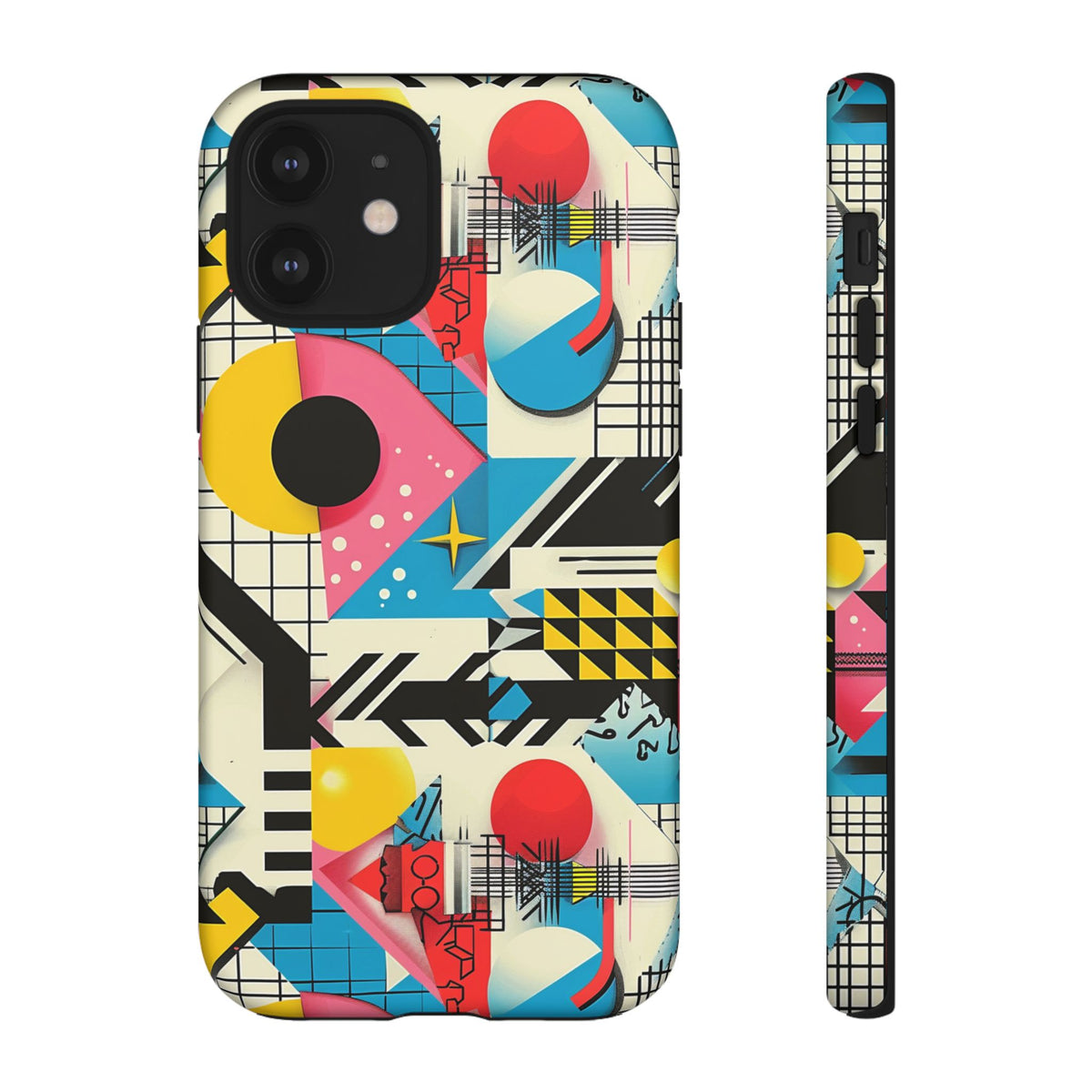 Retro 80s Seamless Phone Case – Vintage Style Meets Modern Protection 6