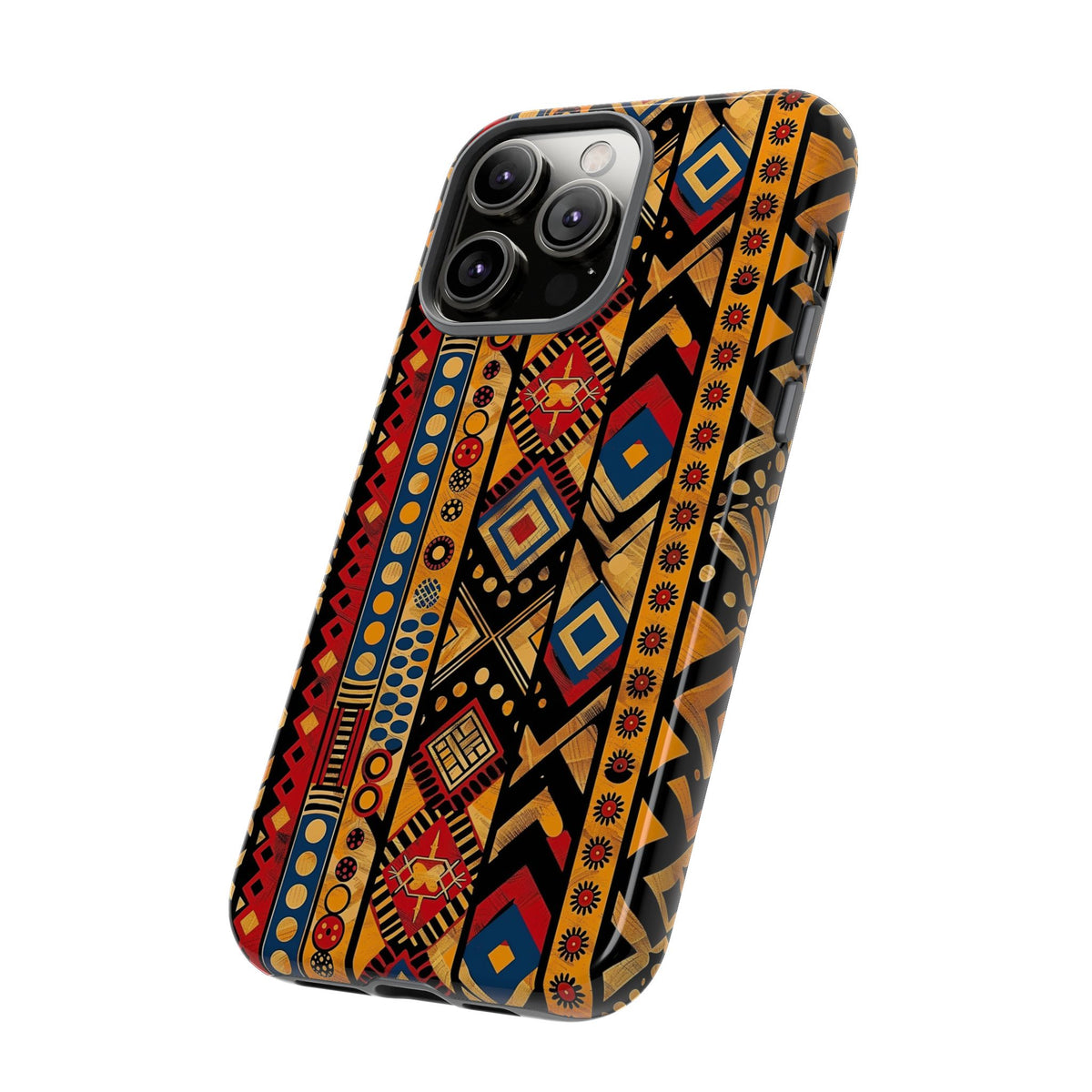 Stylish African Pattern Phone Case – Unique and Vibrant Protection 148