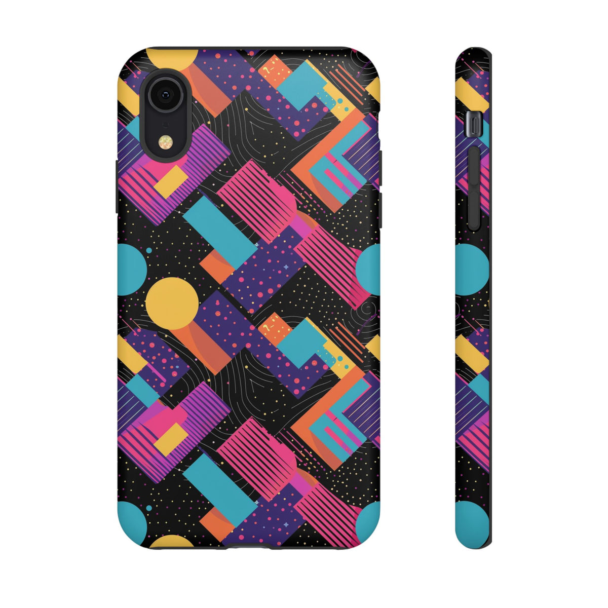 Retro 80s Seamless Phone Case – Vintage Style Meets Modern Protection 088