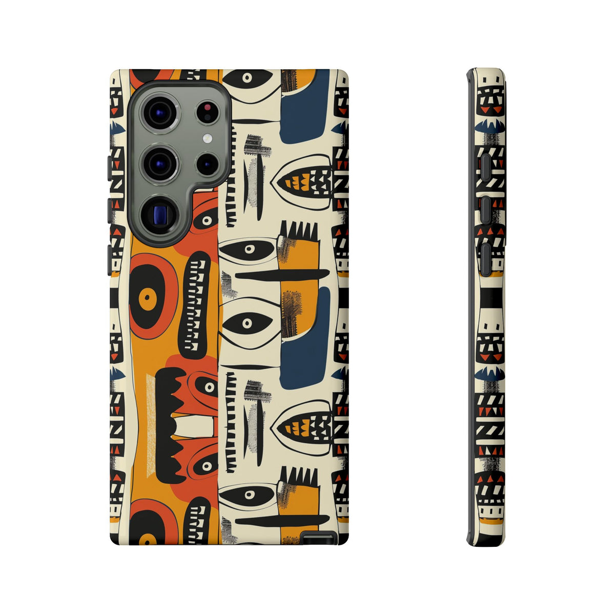 Stylish African Pattern Phone Case – Unique and Vibrant Protection 204