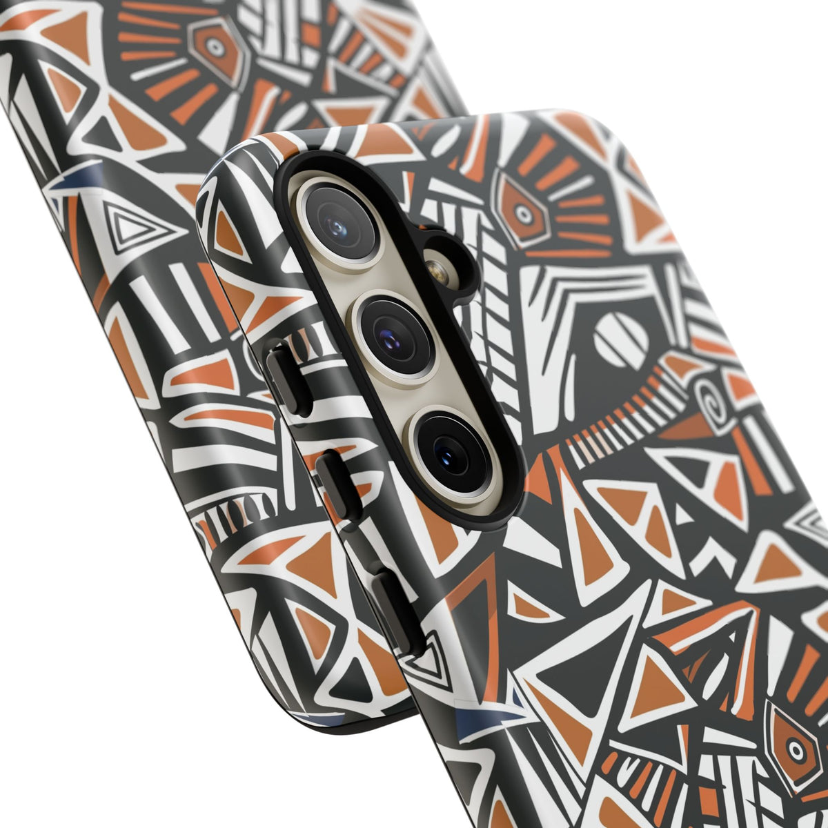 Stylish African Pattern Phone Case – Unique and Vibrant Protection 205