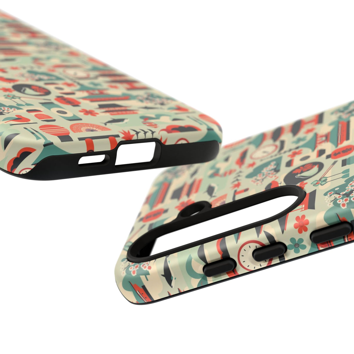 Japanese Pattern Phone Case – Elegant & Timeless Design for Your Phone 105