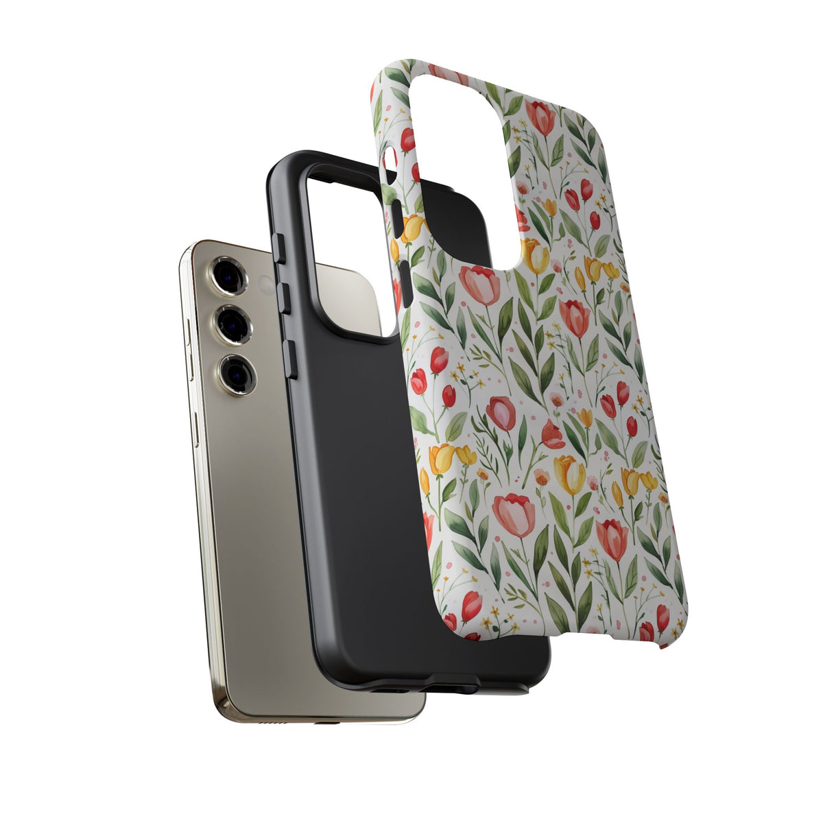 Spring Pattern Phone Case – Fresh & Vibrant Design for Your Phone 417