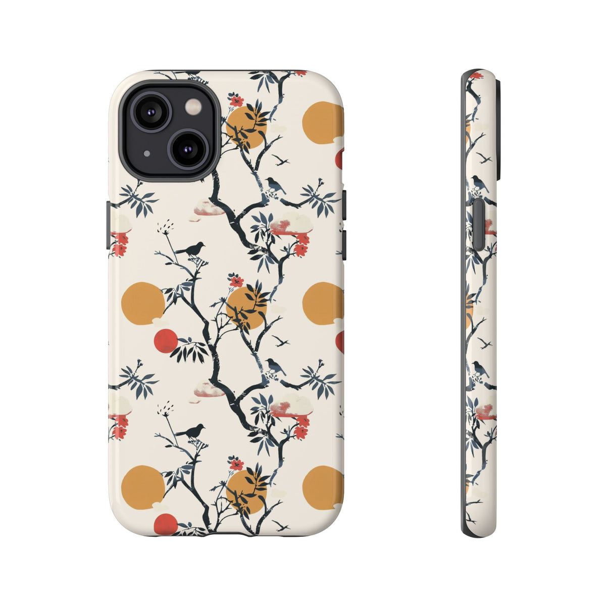 Japanese Pattern Phone Case – Elegant & Timeless Design for Your Phone 054