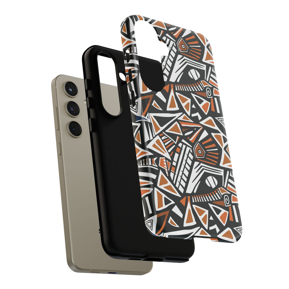 Stylish African Pattern Phone Case – Unique and Vibrant Protection 205