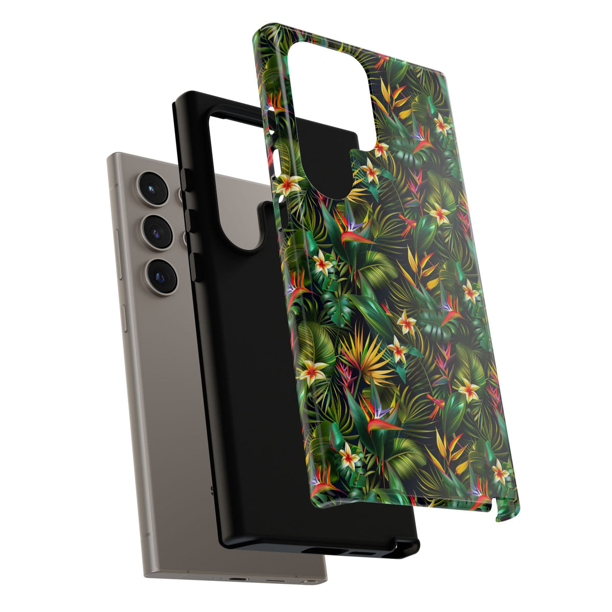 Jungle Pattern Phone Case – Exotic & Lush Design for Your Phone 348