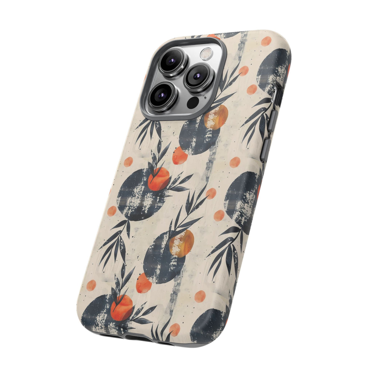 Japanese Pattern Phone Case – Elegant & Timeless Design for Your Phone 088