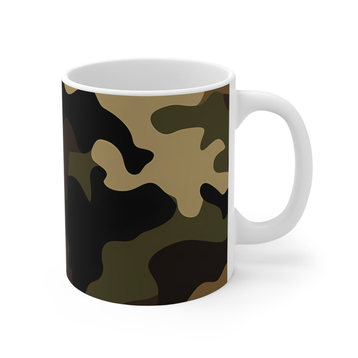 All-Over Camouflage Pattern Coffee Mug 374