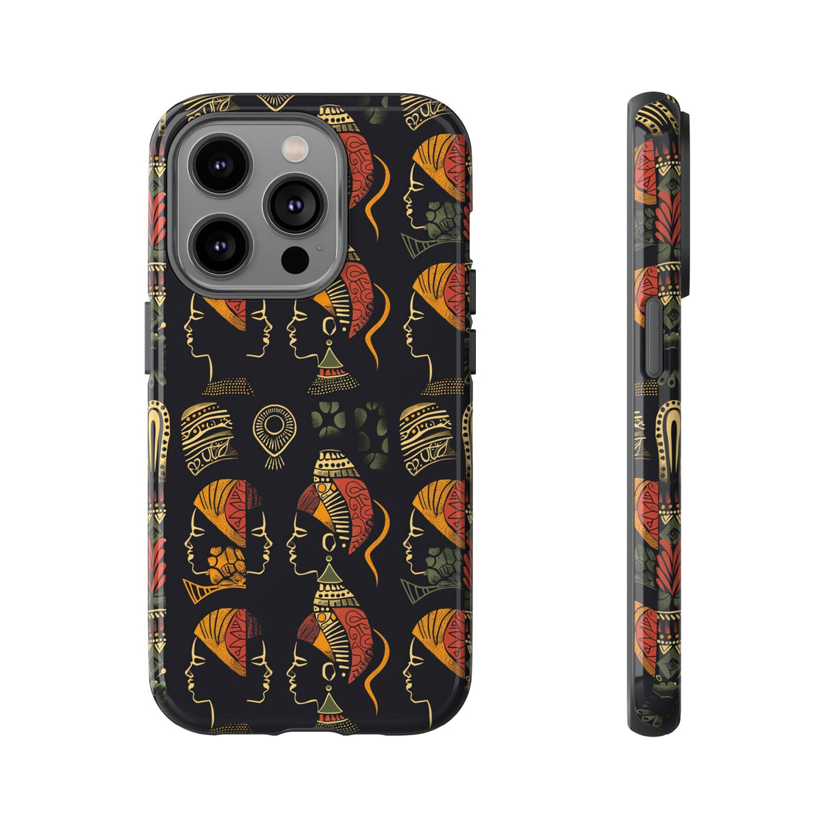 Stylish African Pattern Phone Case – Unique and Vibrant Protection 244