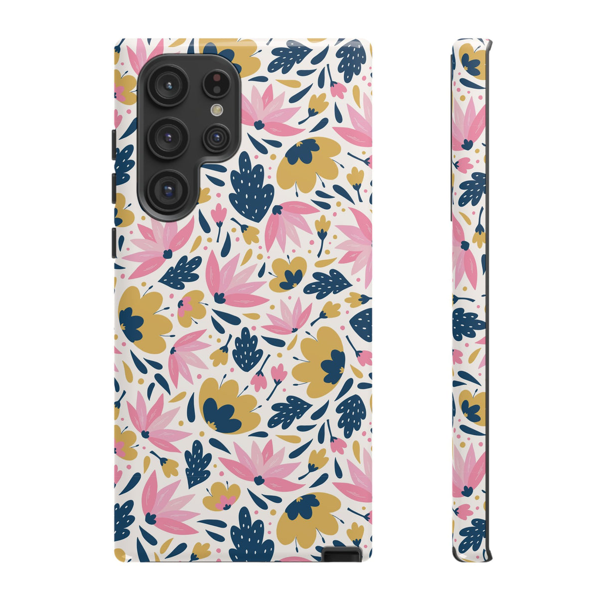 Colorful Little Flower Design Phone Case – Bright and Cheerful Floral Phone Cover 3