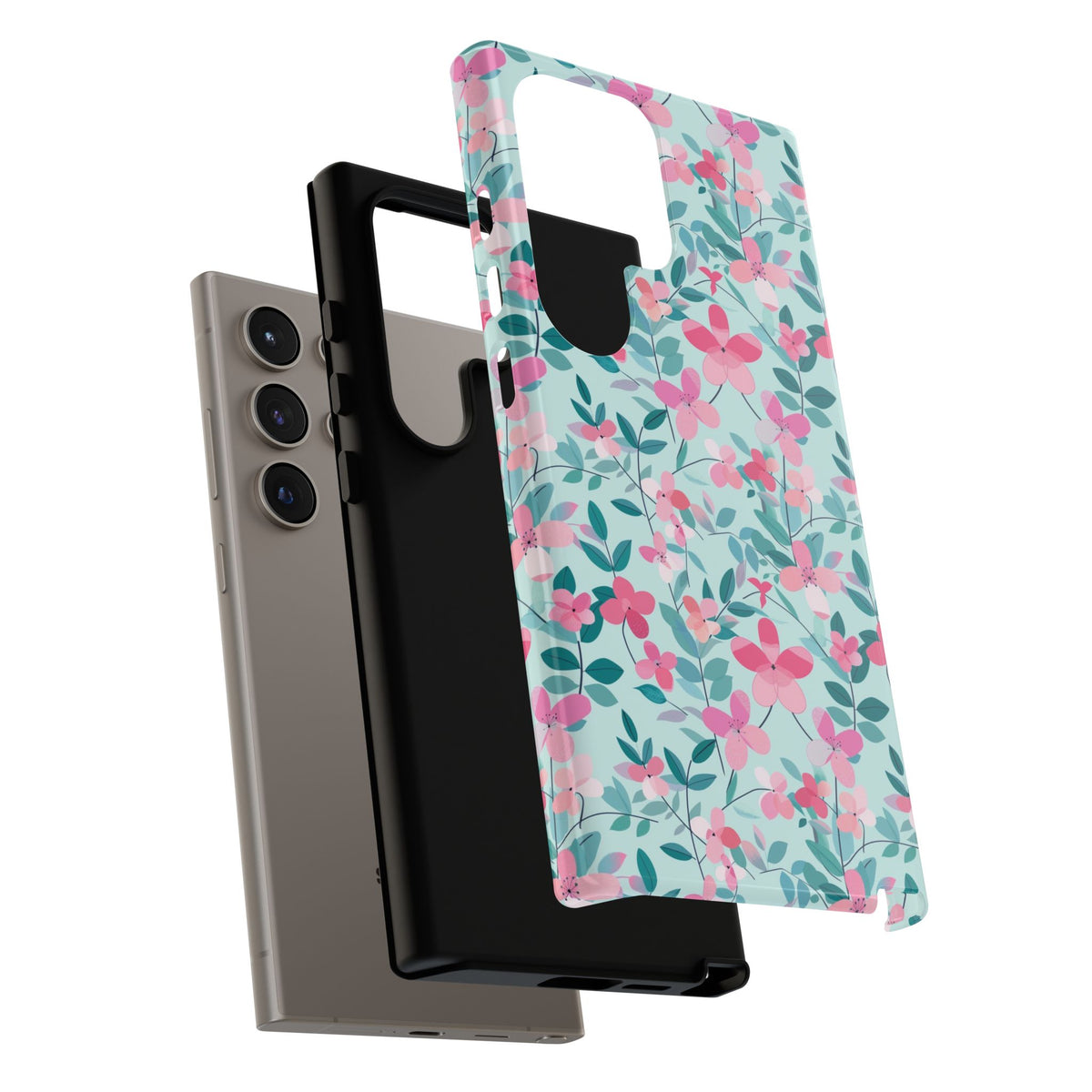 Spring Pattern Phone Case – Fresh & Vibrant Design for Your Phone 412