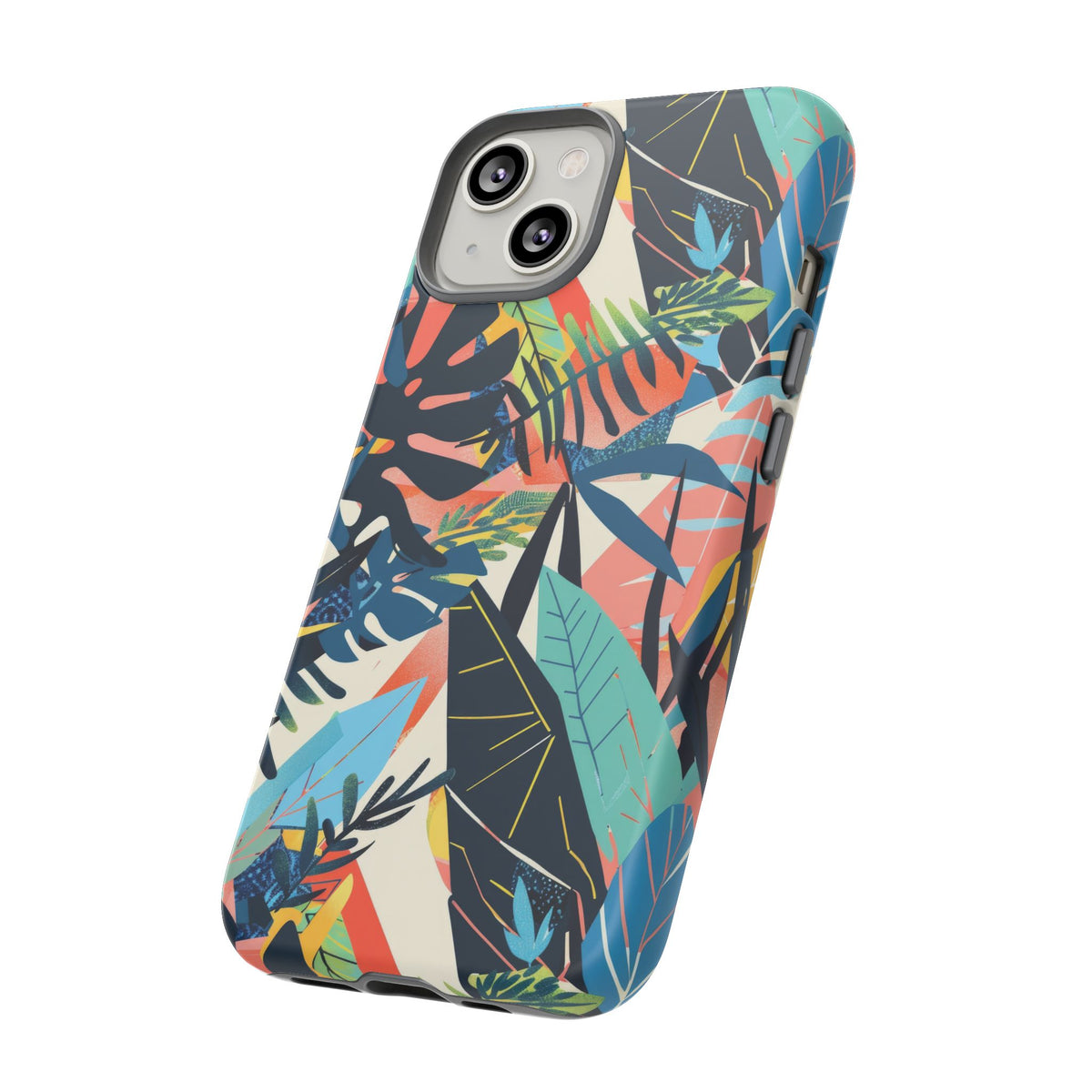 Jungle Collage Phone Case – Vibrant & Durable